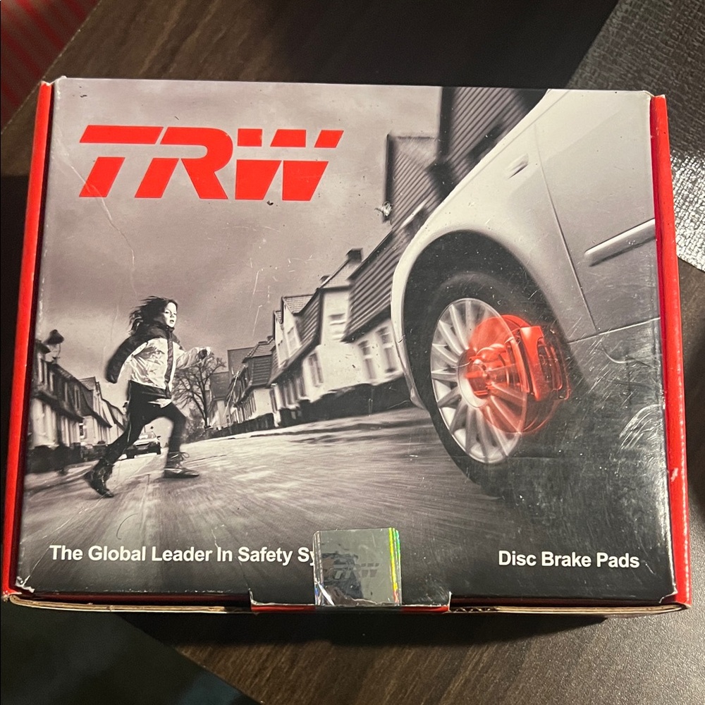 Red Disc Brake Pads